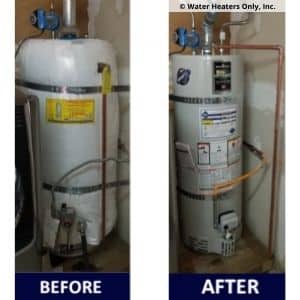 New Bradford White water heater in Pleasanton