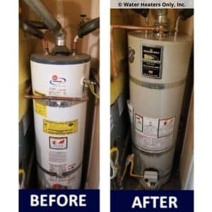 Pleasanton new Bradford White water heater