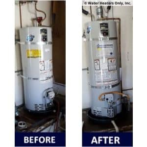 Water Heaters Only in Pleasanton installed this Bradford White